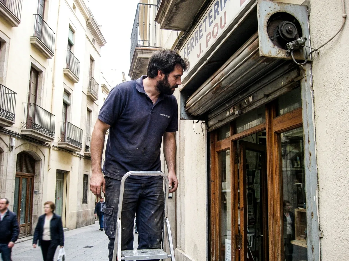 Reparación y motorización de persianas comerciales en Granollers